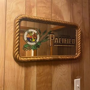 CERVEZA PACIFICO BEER BAR MIRROR RARE